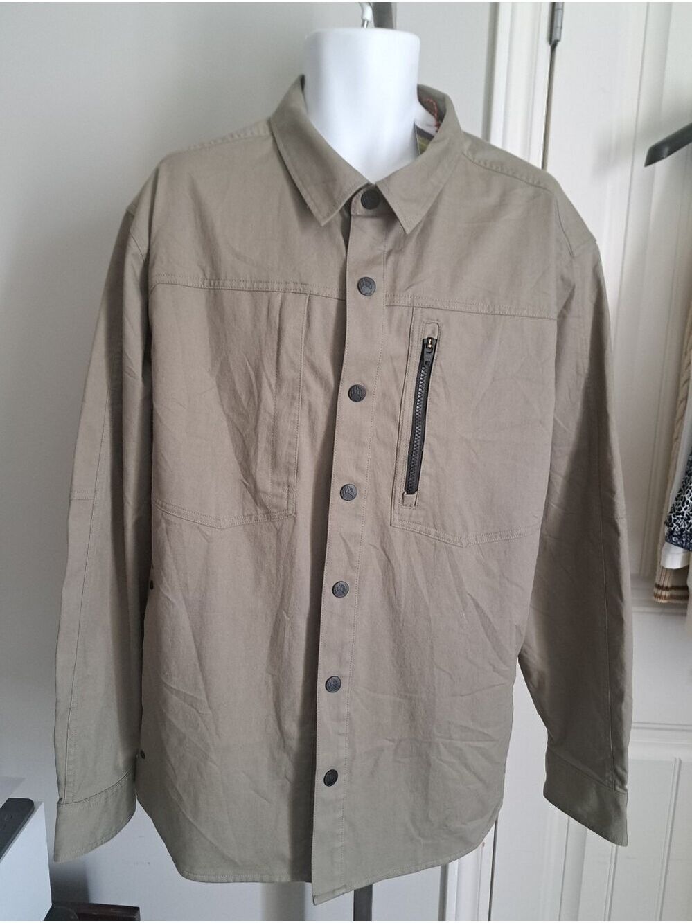 Alaskan Hardgear Duluth Trading Stone Run Standard Fit Overshirt hiking men 2XL